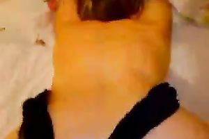 My sex-starved slutwife with a round booty needs a fine hard fuck