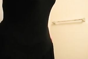 Slutty big beautiful woman bimbo is showing off her heavy a-hole