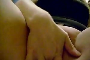 I am a total exhibitionist and I love to tickle my cookie with my sex toy