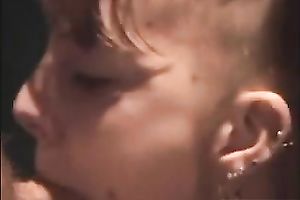 Horny blonde dirty slut wife demonstrates her cock engulfing skills