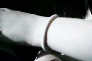 Lascivious nympho Nicole is engulfing my shlong like a boss