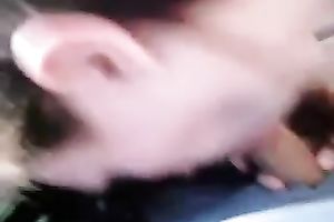 Lascivious nympho Nicole is engulfing my shlong like a boss