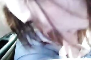 Lascivious nympho Nicole is engulfing my shlong like a boss