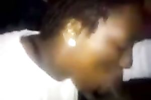 Short-haired dark hottie enjoys engulfing my BBC in homemade episode