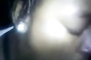 Short-haired dark hottie enjoys engulfing my BBC in homemade episode