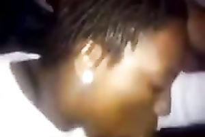 Short-haired dark hottie enjoys engulfing my BBC in homemade episode