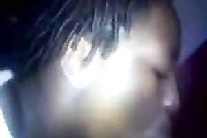 Short-haired dark hottie enjoys engulfing my BBC in homemade episode