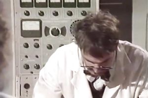 Successful science project turns unattractive nerd into a sexy chap