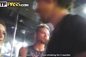 Lusty Russian college beauties have joy and fuck at the party