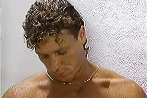 Several bawdy tramps take filthy shower with one kinky dude