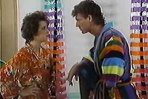 Several bawdy tramps take filthy shower with one kinky dude