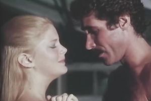 Petite blond sweetie in the pool is already in nature's garb