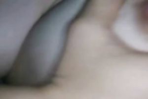 Pleasing my diminutive white girlfriend with a cucumber