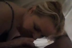 Old kinky wife is showing off her shlong engulfing skills