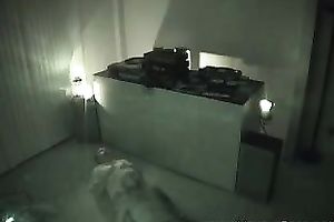 Hidden webcam scene with a pair having oral-service sex in a hotel