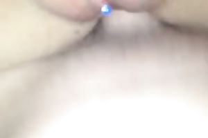 POV with me getting my pierced slit properly drilled and creampied