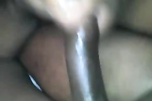 Black corpulent ramrod sucker eats my large black penis on web camera