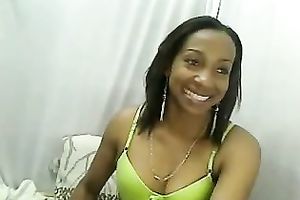 Sensational dark Married slut with her orange sex toy on livecam