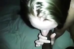 Homemade movie with me engulfing my neighbour's dark sausage