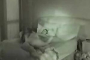 Caught my sexy college girlfriend with her girlfriend in ottoman