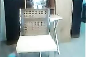 Dark skinned Asian web camera legal age teenager shows me her pretty mangos