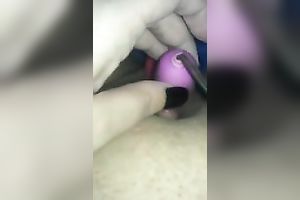 Close up solo clip with me using 2 toys to satisfy myself