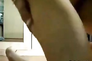 Sizzling Indian sweetheart with large love muffins is rubbing shaved cunt on web camera