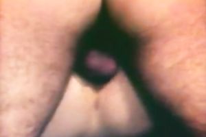 Two large rods for one slutty and perverted white wench