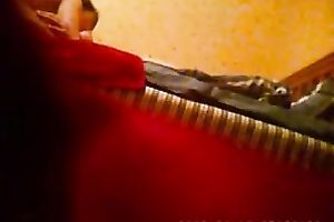 Big breasted hooker rides my cock in cowgirl position