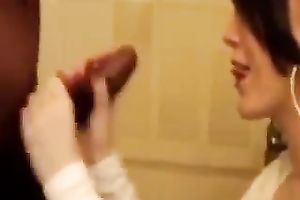 My amazing neighbor works on my BBC in homemade clip