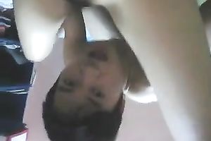 A cute Asian nerdy girlfriend is also wonderful at sex on web camera