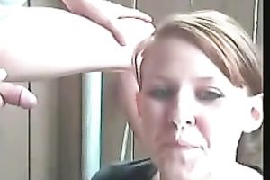 Kinky white legal age teenager girlfriend can't live out of facial one time a day