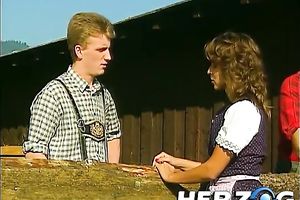 Sexy redhead honey receives nailed hard untill the dude cums on her slit