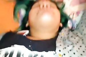 Tattooed dark brown acquires her slit screwed and creampied by me