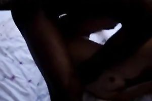 My slim black cock sluts is getting it worthwhile with a hawt dark hunk