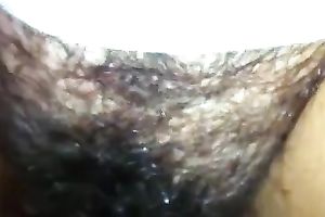 I love to fuck my girlfriend's shaggy muff in missionary position