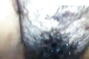 I love to fuck my girlfriend's shaggy muff in missionary position