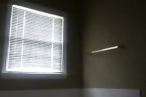 Tight and hot dark girl stripping and fucking herself with a sex tool