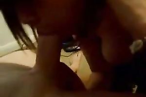 Redhead hussy sucks my weiner and receives a wonderful facial