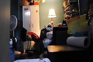 My chubby bottomed Married slut has no idea about the hidden camera