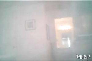 My bulky pleasing amateur wife getting clothed after showering