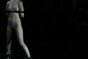 Calico acquires her snatch fingered and rubbed with a BDSM toy