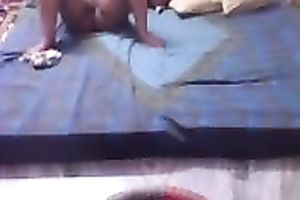 Just a guy fucking his Indian girlfriend in missionary style
