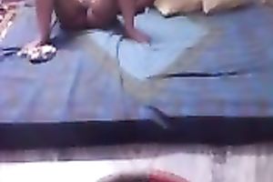 Just a guy fucking his Indian girlfriend in missionary style