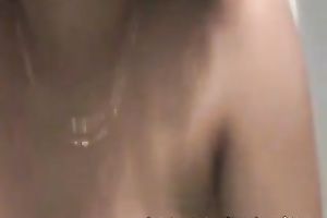 Big boobies of my latin babe girlfriend looking valuable as ordinary