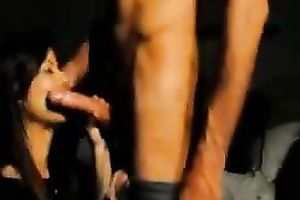 Gorgeous MILF treats my sausage like an ice sperm cone