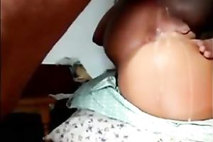 Pounding my wife's bawdy cleft unfathomable and watching her squirt
