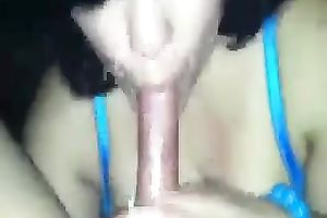 Mature wife is doing a great job blowing my subrigid knob