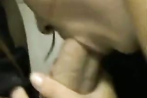 Sassy doxy with large scones knows how to give a great oral stimulation
