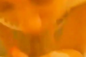 My cum-addicted ebony queen sucks my 10-Pounder until this babe receives a facial